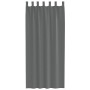 Cortinas de gasa con trabillas 2 uds gris oscuro 140x225 cm von , Vorhänge und Gardinen - Ref: Foro24-4102273, Preis: 15,86 €...