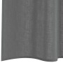 Cortinas de gasa con trabillas 2 uds gris oscuro 140x225 cm von , Vorhänge und Gardinen - Ref: Foro24-4102273, Preis: 15,86 €...