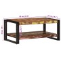 Mesa de centro multicolor 90x50x38 cm madera maciza reciclada von , Couchtisch - Ref: Foro24-4102717, Preis: 117,77 €, Rabatt: %