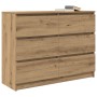 Aparador Artisan Roble 100x35x76 cm Madera de ingeniería by , Sideboards - Ref: Foro24-3328506, Price: 154,01 €, Discount: %