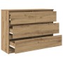 Aparador Artisan Roble 100x35x76 cm Madera de ingeniería by , Sideboards - Ref: Foro24-3328506, Price: 154,01 €, Discount: %