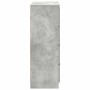 Aparador de madera de ingeniería gris hormigón 80x35x99 cm von , Sideboards - Ref: Foro24-3328483, Preis: 128,45 €, Rabatt: %