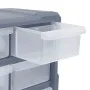 Multi-drawer organizer with 18 intermediate drawers 38x16x47 cm by vidaXL, Toolboxes - Ref: Foro24-149598, Price: 49,83 €, Di...