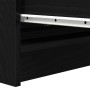Aparador de madera de roble negro 80x35x99 cm de , Aparadores - Ref: Foro24-3328481, Precio: 135,74 €, Descuento: %