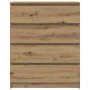 Aparador Artisan Roble 80x35x99 cm Madera de ingeniería by , Sideboards - Ref: Foro24-3328488, Price: 133,40 €, Discount: %