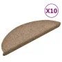 Selbstklebende Stufenmatte 10 Stück 56x17x3 cm creme von vidaXL, Treppenmatten - Ref: Foro24-149693, Preis: 30,84 €, Rabatt: %