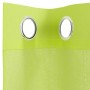 Cortinas de gasa con ojales 2 uds verde manzana 140x300 cm von , Vorhänge und Gardinen - Ref: Foro24-4102058, Preis: 16,43 €,...
