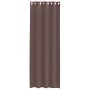 Cortinas de gasa con ojales 2 uds marrón 140x300 cm von , Vorhänge und Gardinen - Ref: Foro24-4102070, Preis: 16,17 €, Rabatt: %