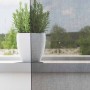 Cortinas de gasa con ojales 2 uds gris oscuro 140x225 cm von , Vorhänge und Gardinen - Ref: Foro24-4102079, Preis: 14,79 €, R...