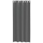 Cortinas de gasa con ojales 2 uds gris oscuro 140x225 cm von , Vorhänge und Gardinen - Ref: Foro24-4102079, Preis: 14,79 €, R...