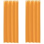 Cortinas de gasa con ojales 2 uds naranja 140x260 cm von , Vorhänge und Gardinen - Ref: Foro24-4102093, Preis: 15,29 €, Rabat...