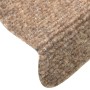 Selbstklebende Stufenmatte 10 Stück 56x17x3 cm creme von vidaXL, Treppenmatten - Ref: Foro24-149693, Preis: 31,63 €, Rabatt: %
