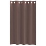 Cortinas de gasa con ojales 2 uds marrón 140x175 cm von , Vorhänge und Gardinen - Ref: Foro24-4102066, Preis: 13,89 €, Rabatt: %