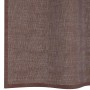 Cortinas de gasa con ojales 2 uds marrón 140x175 cm von , Vorhänge und Gardinen - Ref: Foro24-4102066, Preis: 13,89 €, Rabatt: %