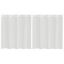 Cortinas de gasa con ojales 2 uds blanco von , Vorhänge und Gardinen - Ref: Foro24-4102149, Preis: 14,94 €, Rabatt: %