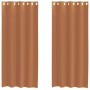 Cortinas de gasa con ojales 2 uds terracota von , Vorhänge und Gardinen - Ref: Foro24-4102140, Preis: 13,06 €, Rabatt: %