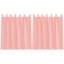 Cortinas de gasa con bolsillos para varillas 2 uds. rosa von , Vorhänge und Gardinen - Ref: Foro24-4102196, Preis: 12,56 €, R...