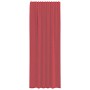Cortinas de gasa con bolsillos para varillas 2 uds. rojo vino von , Vorhänge und Gardinen - Ref: Foro24-4102250, Preis: 15,00...
