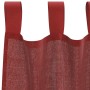 Cortinas de gasa con bolsillos para varillas 2 uds. rojo vino von , Vorhänge und Gardinen - Ref: Foro24-4102246, Preis: 12,56...