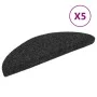 Selbstklebende Stufenmatten 5 Stück schwarz 56x17x3 cm von vidaXL, Treppenmatten - Ref: Foro24-149678, Preis: 18,39 €, Rabatt: %