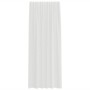 Cortinas de gasa con bolsillos para varillas 2 uds. blanco von , Vorhänge und Gardinen - Ref: Foro24-4102244, Preis: 14,65 €,...