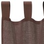 Cortinas de gasa con bolsillos para varillas 2 uds. marrón von , Vorhänge und Gardinen - Ref: Foro24-4102175, Preis: 15,00 €,...
