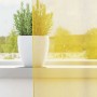 Cortinas de gasa con trabillas 2 uds amarillo 140x175 cm von , Vorhänge und Gardinen - Ref: Foro24-4102317, Preis: 16,70 €, R...