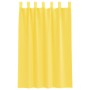 Cortinas de gasa con trabillas 2 uds amarillo 140x175 cm von , Vorhänge und Gardinen - Ref: Foro24-4102317, Preis: 16,70 €, R...