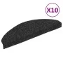Selbstklebende Stufenmatte 10 Stück 65x21x4 cm schwarz von vidaXL, Treppenmatten - Ref: Foro24-149703, Preis: 29,35 €, Rabatt: %