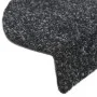 Selbstklebende Stufenmatten 5 Stück schwarz 56x17x3 cm von vidaXL, Treppenmatten - Ref: Foro24-149678, Preis: 18,39 €, Rabatt: %