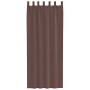Cortinas de gasa con trabillas 2 uds. marrón by , Curtains and curtains - Ref: Foro24-4102265, Price: 15,49 €, Discount: %