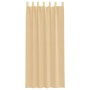 Cortinas de gasa con trabillas 2 uds arena 140x225 cm von , Vorhänge und Gardinen - Ref: Foro24-4102308, Preis: 14,28 €, Raba...