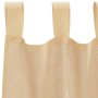 Cortinas de gasa con trabillas 2 uds arena 140x225 cm von , Vorhänge und Gardinen - Ref: Foro24-4102308, Preis: 14,28 €, Raba...