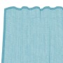 Cortinas de gasa con trabillas 2 uds turquesa 140x245 cm de , Cortinas y visillos - Ref: Foro24-4102329, Precio: 15,25 €, Des...