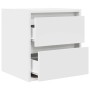 Mesilla de noche de pared blanca 38x34x40 cm de , Mesitas de noche - Ref: Foro24-861247, Precio: 47,18 €, Descuento: %