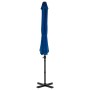 Sombrilla voladiza con poste de aluminio azul celeste 300 cm de vidaXL, Sombrillas - Ref: Foro24-46989, Precio: 92,57 €, Desc...