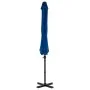 Sombrilla voladiza con poste de aluminio azul celeste 300 cm de vidaXL, Sombrillas - Ref: Foro24-46989, Precio: 91,68 €, Desc...