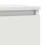 Aparador blanco 29,5x34x76 cm madera de ingeniería by , Sideboards - Ref: Foro24-861607, Price: 48,73 €, Discount: %