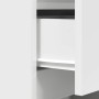 Mesilla de noche con 3 cajones blanca 39x35x65 cm de , Mesitas de noche - Ref: Foro24-861337, Precio: 64,40 €, Descuento: %