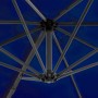 Sombrilla voladiza con poste de aluminio azul celeste 300 cm de vidaXL, Sombrillas - Ref: Foro24-46989, Precio: 92,57 €, Desc...