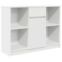 Aparador con cajón blanco 101x35x76 cm madera de ingeniería by , Sideboards - Ref: Foro24-861562, Price: 95,05 €, Discount: %