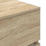 Mesillas de noche con 3 cajones 2 uds roble Sonoma 39x35x65 cm de , Mesitas de noche - Ref: Foro24-861342, Precio: 107,73 €, ...