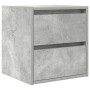 Mesilla de noche de pared gris hormigón 38x34x40 cm von , Nachttische - Ref: Foro24-861253, Preis: 47,02 €, Rabatt: %