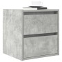 Mesilla de noche de pared gris hormigón 38x34x40 cm von , Nachttische - Ref: Foro24-861253, Preis: 47,02 €, Rabatt: %