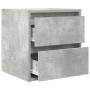 Mesilla de noche de pared gris hormigón 38x34x40 cm von , Nachttische - Ref: Foro24-861253, Preis: 47,02 €, Rabatt: %