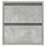 Mesilla de noche de pared gris hormigón 38x34x40 cm de , Mesitas de noche - Ref: Foro24-861253, Precio: 46,88 €