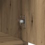 Aparador con cajón roble artesanal 80x34x76cm madera ingeniería von , Sideboards - Ref: Foro24-861543, Preis: 85,61 €, Rabatt: %
