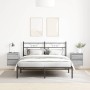 Mesillas de noche de pared 2 uds gris Sonoma 38x34x40 cm de , Mesitas de noche - Ref: Foro24-861258, Precio: 83,18 €, Descuen...