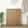 Aparador con cajón roble artesanal 71x35x84cm madera ingeniería de , Aparadores - Ref: Foro24-861597, Precio: 89,49 €, Descue...