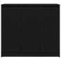 Aparador de madera de roble negro 85x34x76 cm de , Aparadores - Ref: Foro24-861626, Precio: 99,74 €, Descuento: %